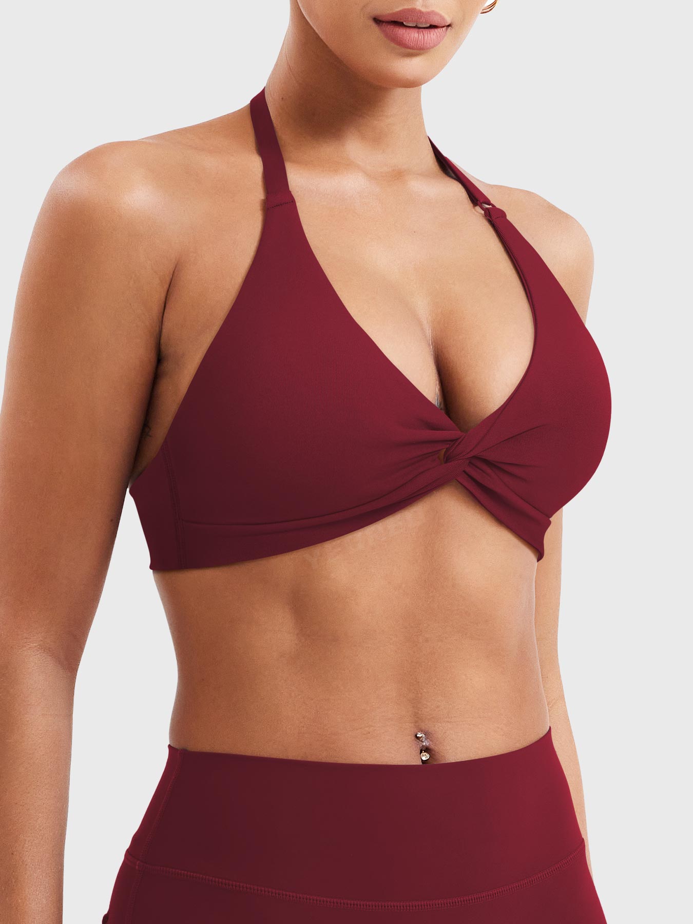 Melisy Halter Sports Bra