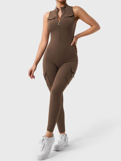 Samantha CoreFlex Jumpsuits with Pockets