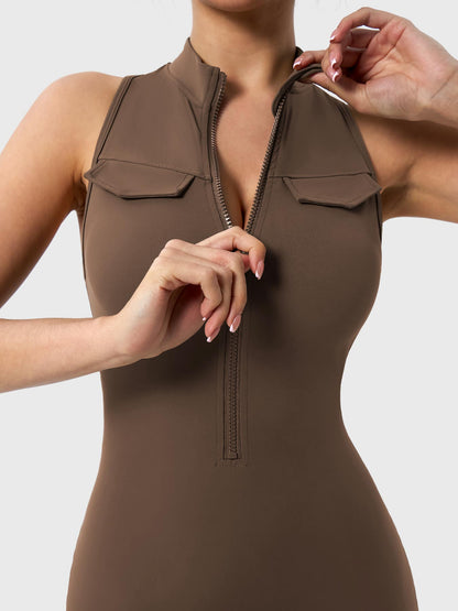 Samantha CoreFlex Jumpsuits with Pockets