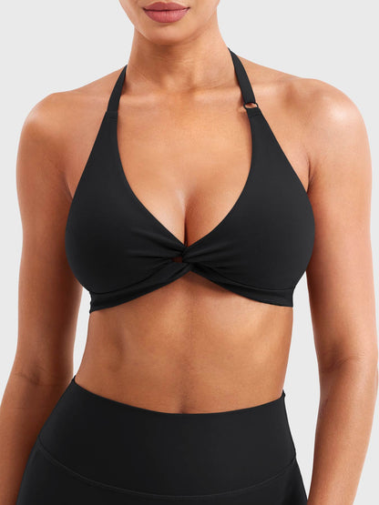Melisy Halter Sports Bra