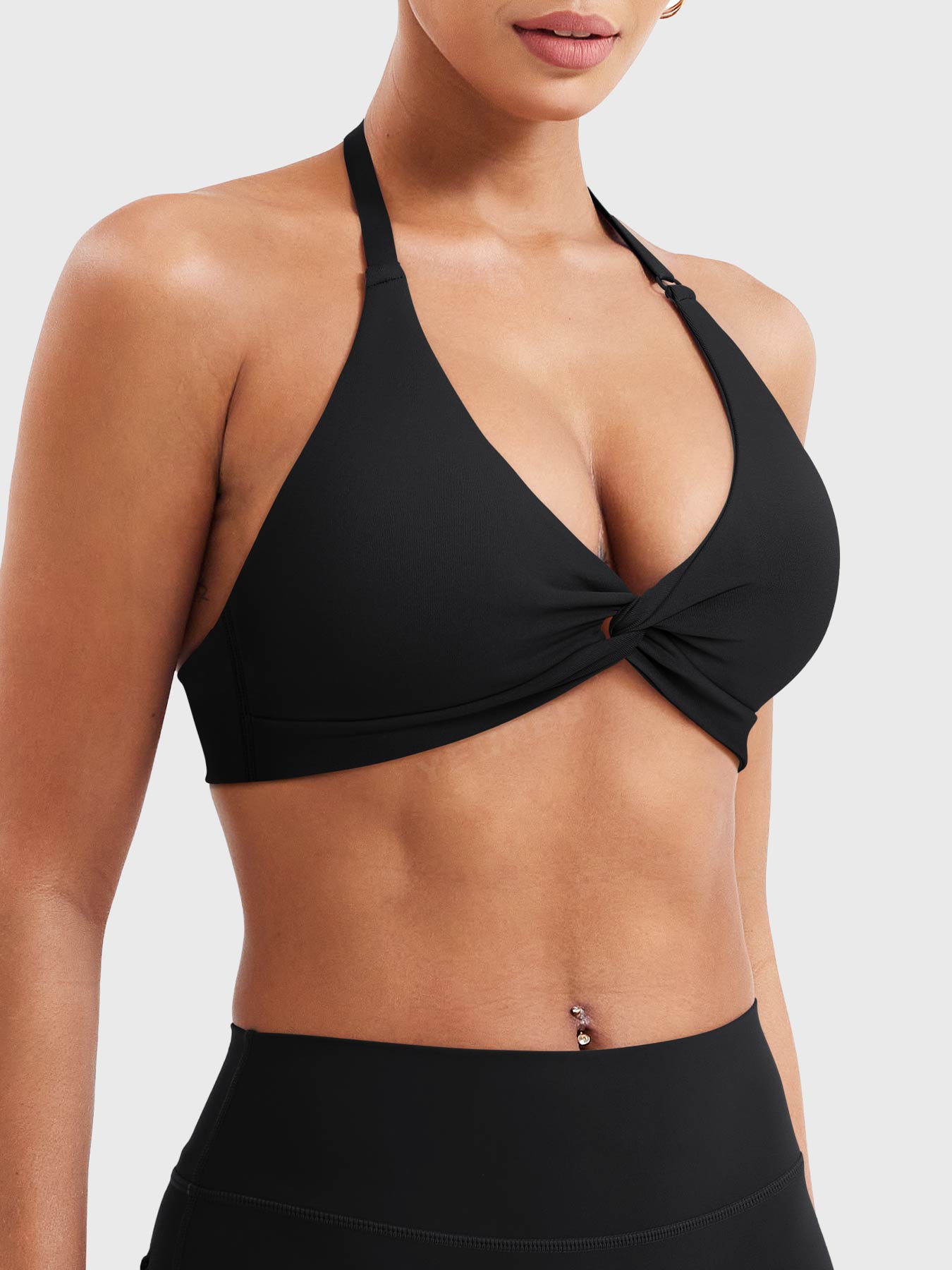 Melisy Halter Sports Bra
