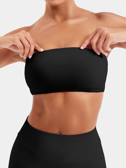 Zannie Seamless Bandeau Sports Bra