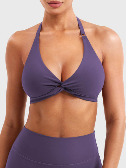 Melisy Halter Sports Bra