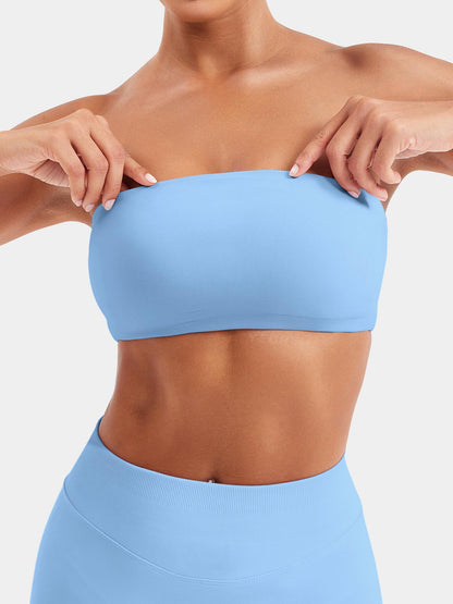 Zannie Seamless Bandeau Sports Bra