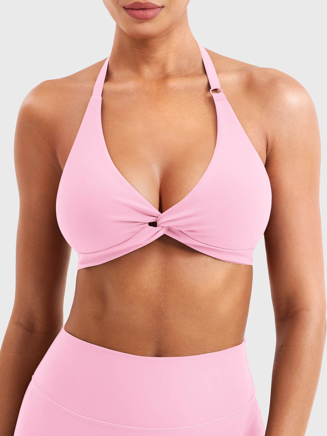 Melisy Halter Sports Bra