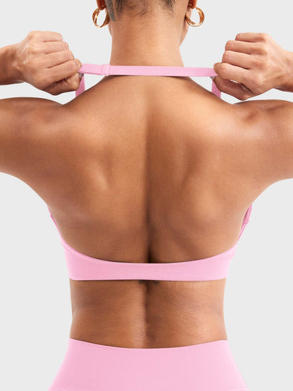 Melisy Halter Sports Bra