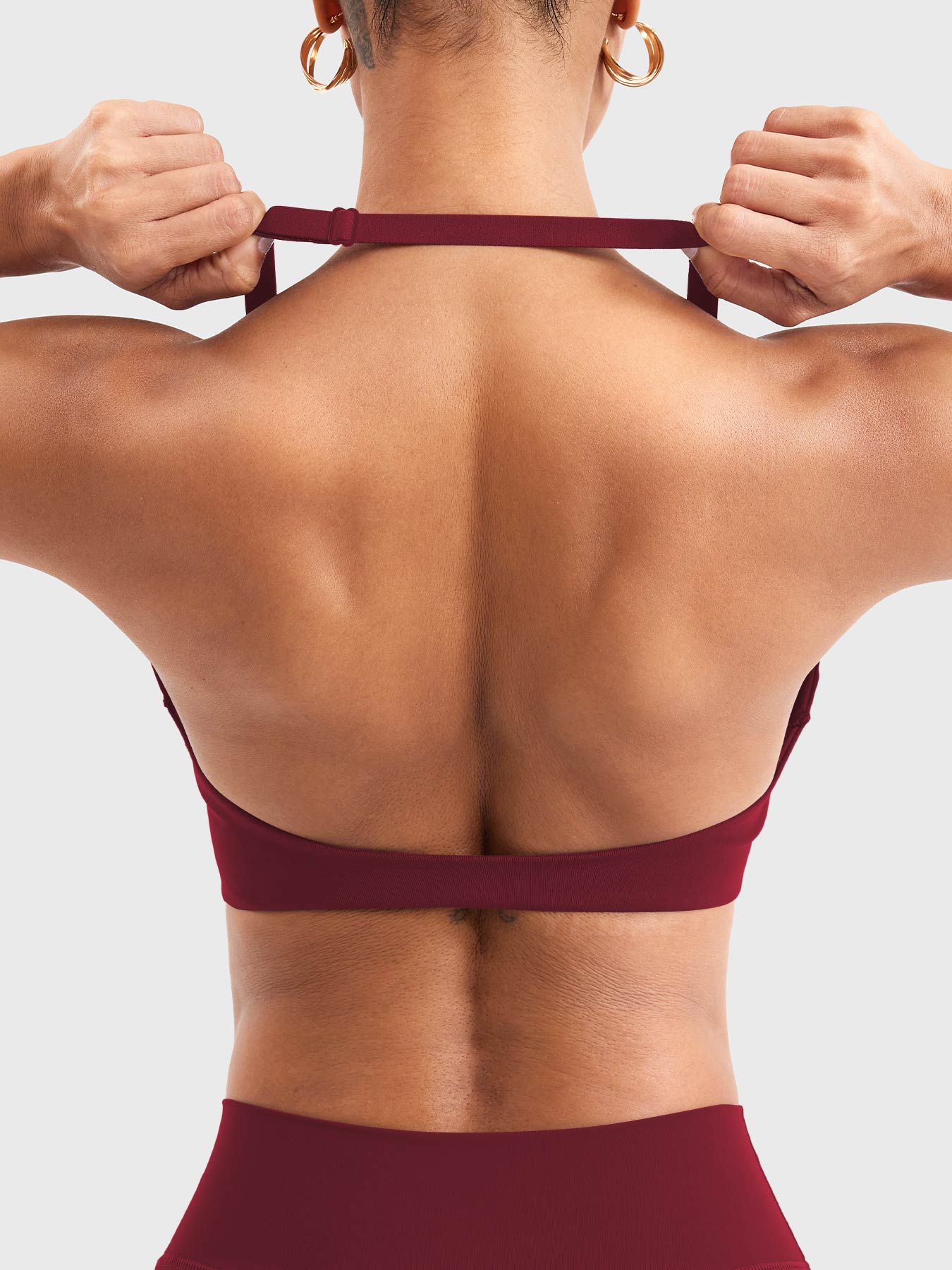 Melisy Halter Sports Bra