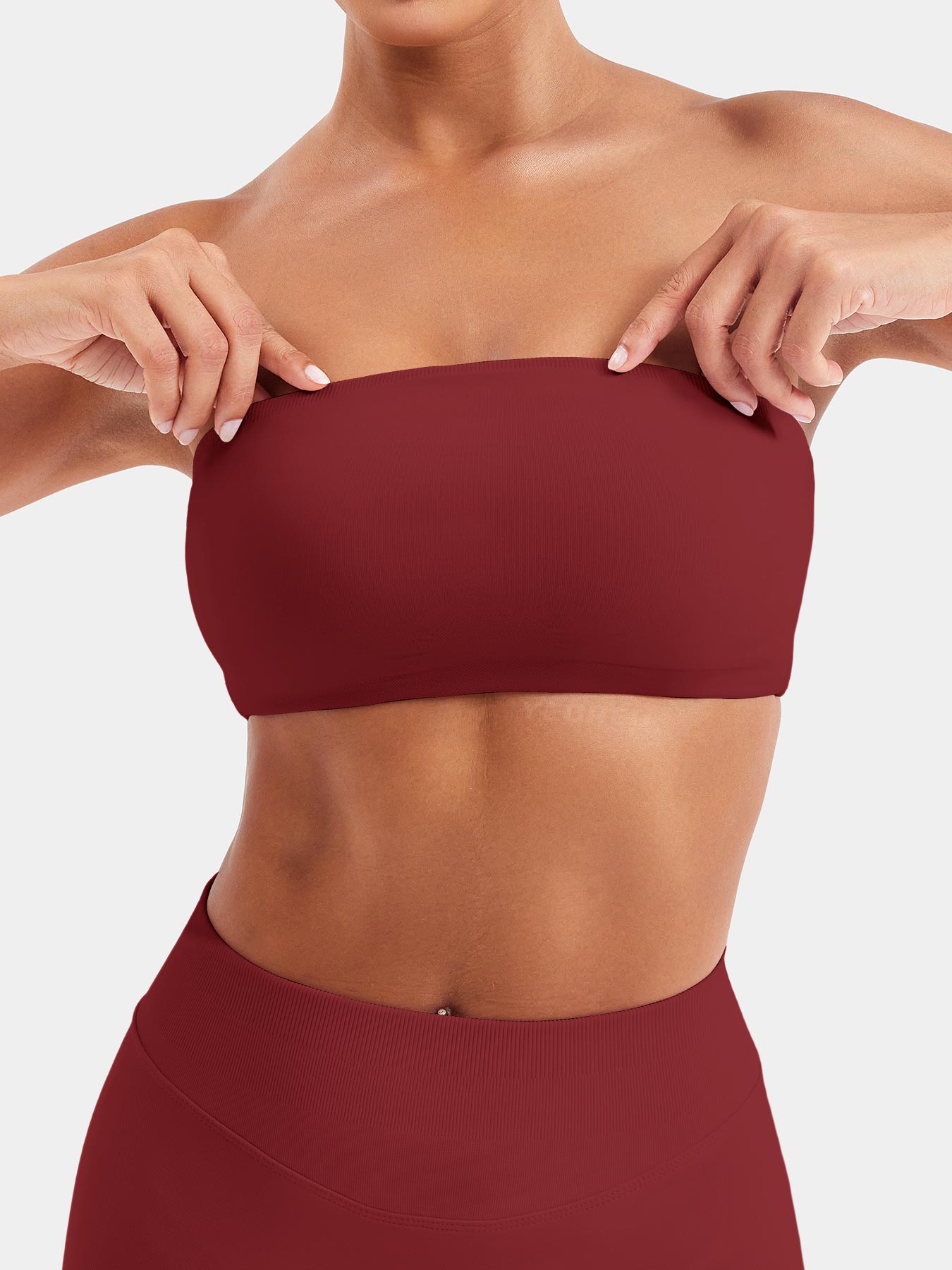 Zannie Seamless Bandeau Sports Bra