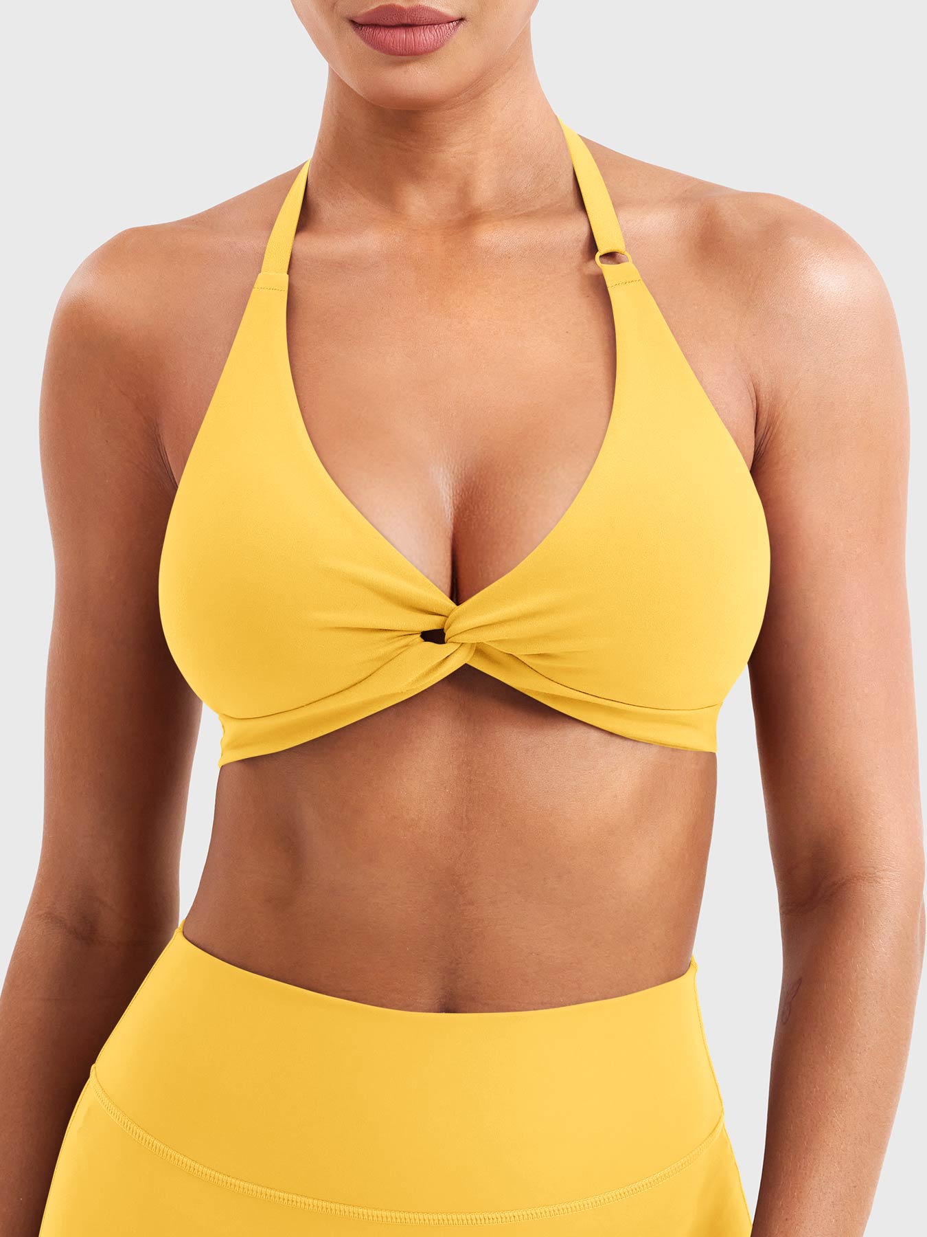 Melisy Halter Sports Bra