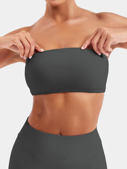 Zannie Seamless Bandeau Sports Bra