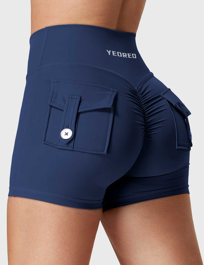 V-waistband Charm Shorts