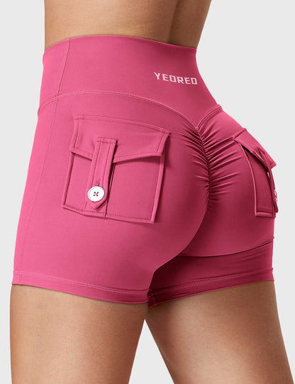 V-waistband Charm Shorts